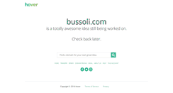 Desktop Screenshot of bussoli.com